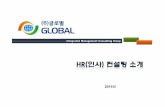 Integrated Management Consulting Groupglobal.sendpage.co.kr/USER_DATA/global/content/editor/pdf/2015Global_HR.pdf · hr 컨설팅은 조직을 둘러싼 내·외부 환경변화 등의