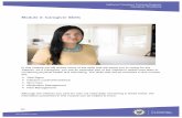 Module 3: Caregiver Skills · Module 3: Caregiver Skills In this module we will review some of the skills that will assist you in caring for the Veteran. As a Caregiver, you are an