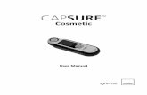 Cosmetic · CAPSURE Cosmetic User Manual 2 Equipment Information Use of this equipment in a manner other than that specified by X-Rite, Incorporated may compromise design integrity