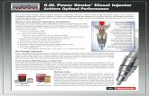 6.0L Power Stroke Diesel Injector - parts.ford.com · The 6.0L Power Stroke Diesel Engine utilizes a hydraulic injection system where high pressure engine oil is used to compress