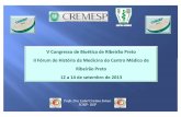 V Congresso de Bioética de Ribeirão Preto II Fórum de ...cremesp.org.br/pdfs/eventos/eve_23092013_135121_A Questao do lixo.pdf · V Congresso de Bioética de Ribeirão Preto II