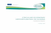 CIRCULAR ECONOMY OPPORTUNITIES IN GHANA · 3 programme outline circular economy opportunities in ghana 7 -8 may 2019 day 1 (7th of may 2019) 08.30 --- 09.00 registration of the participants