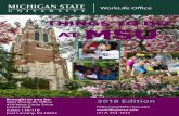 THINGS TO DO MSU - worklife.msu.edu to Do at MSU 2018-514.pdf · Early Childhood Music (517) 355-7661 Early Childhood Music classes for newborns, infants, toddlers and preschoolers.