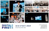 16 & 17 OCT. 2019 / DIGIMEDIA ... · in Belgium ! The Startup Lab aims to bring together all actors involved in the Belgian startup scene : surrounded by corporates present at Digital