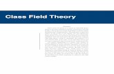 Class Field Theory - Purdue University on Class Field Theory.pdf · Class Field Theory Abstract These notes are based on a course in class eld theory given by Freydoon Shahidi at