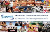 Shemaroo Entertainment Limited - valoremadvisors.com Earnings... · Executive Summary 2 •Shemaroo Entertainment Ltd is a well established and reputed media content house in India,