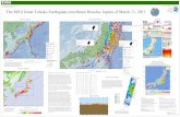 U .S D EPA RTN OF H I The M9.0 Great Tohoku Earthquake ... · The magnitude 9.0 Tohoku earthquake on March 11, 2011, which occurred near the northeast coast of Honshu, Japan, resulted