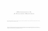 MatheMatics 8: a teaching ResouRce - ednet.ns.calrt.ednet.ns.ca/PD/math8support_11/USB_files/02_Math_8_TR.pdf · MatheMatics 8: a teaching ResouRce Please note that all attempts have