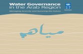 Water Governance - undp.org and Environment/Arab... · risk of potential crises that could result from in - action: such as unplanned migration, economic collapse, or regional conflict.