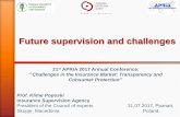 Future supervision and challenges - apria2017.syskonf.plapria2017.syskonf.pl/conf-data/APRIA2017/files/artykuły/plenarne/Klime... · non - EU member country, but has candidate status