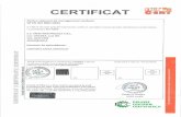 ISO 9001-uploaded - casemexi.ro · CERTIFICAT Pentru sistemul de management conform SR EN ISO 9001:2015 ant S-a fäcut dovada aplicärii sistemului conform cerintelor normei si este
