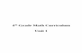 Unit 1 - trentonk12.org 4 Math Curriculum Unit 1 (weblinks... · 4th Grade Math Unit 1 Marking Period 1 Unit Focus and Essential Questions Gain familiarity with factors and multiples