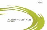 ALBIN PUMP ALH - pfiflowteknik.dk slangepumper/@alh brochure... · approximately 30% longer than other hoses on the Hose rupture detector and revolution counter market. They also