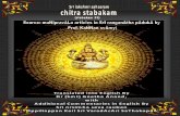 Sincere Thanks To: 1. SrI Srinivasan Narayanan for ... Stabakam.pdf · kavi-kAvya nAmAngita mahA cakra bandham. It has been pointed out that there is no poet who has created so many