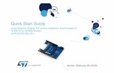 Quick Start Guide X-NUCLEO-53L1A1 - no.mouser.com file• The breakout boards are delivered with the X-NUCLEO-53L1A1. • X-NUCLEO-53L1A1 is also available as a NUCLEO Pack (P-NUCLEO-53L1A1)