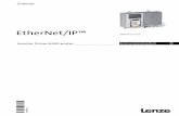 Kommunikationshandbuch E84Dxxxx EtherNet-IP Interfacedownload.lenze.com/TD/E84Dxxxx__EtherNet-IP Interface__v3-0__DE.pdf · Lenze · Dezentraler Frequenzumrichter 8400 protec (EtherNet/IP™