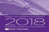 Master’s and Certificate Convocation 2018 - gsas.nyu.edugsas.nyu.edu/content/dam/nyu-as/gsasConvocation/documents/GSAS Master's... · Michael John Williams Director and Clinical