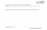 Ofsted school inspection handbook · School inspection handbook May 2019 No. 190017 4 purposes set out in its privacy policy.3 In most cases, Ofsted will not record names. However,