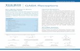 Tocri-lu-2945 GABA Receptors - resources.tocris.com · This receptor GABA A-r, previously termed GABA C, has now been subsumed into the GABA A receptor class, on the recommendation