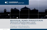 RUSSIA AND PAKISTAN - carnegieendowment.org · Pakistan. These foundational documents reveal that Russia’s relations with the various South Asian countries constitute independent