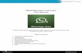 WhatsApp Share extension User Manual - MageComp · WhatsApp Share extension User Manual Magento WhatsApp Share facilitates sharing and promoting product details through WhatsApp just
