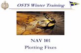 NAV 101 Plotting Fixes - usna.edu · Agenda Nav 101 • Finding lat/long of an object • GPS Fix • Plotting waypoints and a route • Visual Fix • Dead Reckoning • Recording