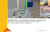 SikaFuko Injection Hose Systems Unique Waterproofing ... · SikaFuko® – A Full Range of Injection Sealing Systems Sika® Injection Materials Sika® Injection System Selection Guide