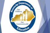 GMAP Changes 2017-2018 · GMAP Changes Title II, Part A 2017-2018 David Millanti, Consultant Educator Diversification and Equity Branch. Kentucky Department of Education. 5/23/2017