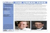 THE URBAN PAGE - lincoln.ne.gov · Urban Development staff worked to help low–to moderate-income homeowners maintain their homes, revitalize neighborhood commercial areas, coordinate