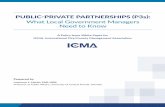 PUBLIC-PRIVATE PARTNERSHIPS (P3s) - icma.org Public-Private Partnerships-P3s White Paper... · ects.8-14 This white paper introduces local government professionals to the types and