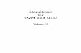 Handbook for TQM and QCC - artoflean.comartoflean.com/wp-content/uploads/2019/01/Handbook-for-TQC-and-QCC... · Quality Management (TQM). The other quality management gurus such as