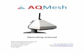 Operating manual - aqmesh.com · Manual guidelines 1.1 Hyperlinks Hyperlinks to other sections of this manual, websites or email addresses are in the following format: