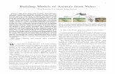 Building Models of Animals from Videodeva/papers/animals_journal_draft.pdf · 1 Building Models of Animals from Video Deva Ramanan, D.A. Forsyth, Kobus Barnard Abstract—This paper