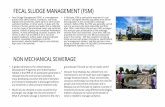 FECAL SLUDGE MANAGEMENT (FSM) - Indah Water Portal Brief (updated 16082017).pdf · • Fecal Sludge Management (FSM), is a management process that safely collects, transports, and