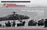 Journal of the American Intelligence Professional CIA and ... · Journal of the American Intelligence Professional CIA and the Wars in Southeast Asia 1947–75 A Studies in Intelligence