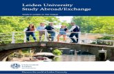 Leiden University Study Abroad/Exchange - mq.edu.au · Discover the world at Leiden University Application and admission Exchange If you are currently enrolled at one of Leiden University’s