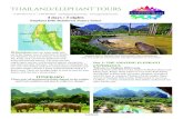 Thailand/Elephant Tours - Aggressor Fleet · 4 days / 3 nights, Elephant Hills Rainforest Nature Safari (continued) Thailand/Elephant Tours horizon. On the way to Elephant Hills you