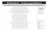 Mission Connectionsmission.stcdio.org/wp-content/uploads/sites/21/2013/06/summer12_newsletter.pdf · Bwana unifanye niwe, chambo cha amani yako. “Make me an instrument of your peace.”