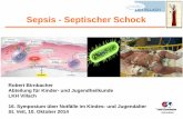 Sepsis - Septischer Schock - Kinderabteilung LKH-Villach ... SIRS Sepsis Schwere Sepsis Septischer Schock