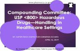 Compounding Committee: USP