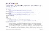 Common Alerting Protocol - docs.oasis-open.orgdocs.oasis-open.org/emergency/cap/v1.2/CAP-v1.2.pdf · 22 1.2 History 23 The National Science and Technology Council report on “Effective