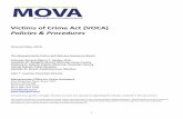 Federal Victims of Crime Act (VOCA) - mass.gov 2019 VOCA Policies... · 1 . Victims of Crime Act (VOCA) Policies & Procedures . Revised May 2019 . The Massachusetts Victim and Witness
