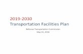 2019-2030 Transportation Facilities Plan · 2019-2030 Transportation Facilities Plan. Policy Guidance: Comp Plan Transportation Vision . MOVING INTO, AROUND AND THROUGH BELLEVUE IS