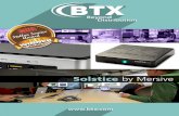 Solstice by Mersive - btx.com · Solstice . by Mersive. Transform Meeting Rooms and Classrooms. with Open Collaboration Among All Participants. Why choose Solstice for wireless collaboration?