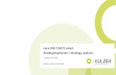 cara Mill CAM 5 smart Strategieoptionen / Strategy options fileGiving a hand to oral health. cara Mill CAM 5 smart Strategieoptionen / Strategy options Version 2017/09