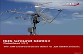 ISIS Ground Station - CubeSatShop.com · ISIS Ground Station User Manual. Please refer to that document for further information on how to Please refer to that document for further