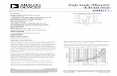 Single-Supply, Differential, 18-Bit ADC Driver Data Sheet ... · Single-Supply, Differential, 18-Bit ADC Driver Data Sheet ADA4941-1 Rev. D Document Feedback Information furnished