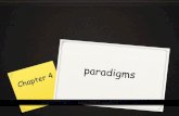 What is Paradigm? - cs351tfall.files.wordpress.com · Another Example of Paradigm Shift 0 The introduction of thepersonal computer and the internet hav impacted bo personal and business