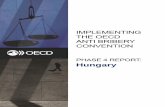 Hungary - oecd.org · 4 INTRODUCTION 1. In June 2019, the Working Group on Bribery in International Business Transactions (WGB) completed its fourth evaluation of Hungary’s implementation