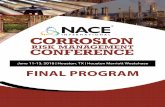 CORROSION - resources.nace.orgresources.nace.org/Events/WA/corrosion-risk/2018/documents/NACE-Risk... · This previous work essentially tailored Damage Function Analysis (DFA), which